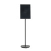 Porta menu A3 - slim - preto