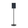 Porta menu A4 - slim - preto