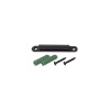 Suporte mural preto - fita preta 2m