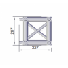 Truss 50 - 4 - cubo 6 vias