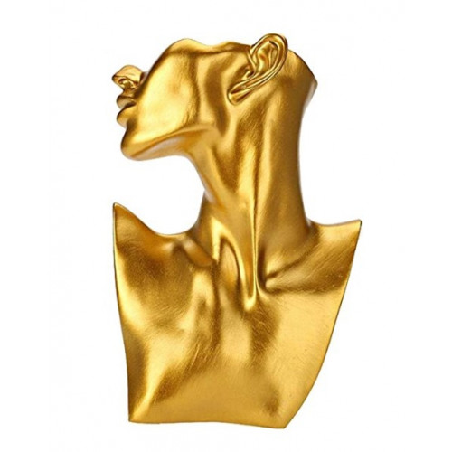 Expositor para colar e brinco - Busto - dourado