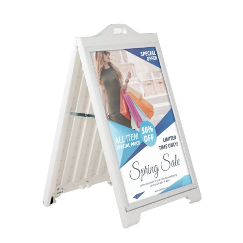 Cavalete Signpro A1 em branco