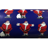 Papel de Embrulho 62x300 - Pai Natal