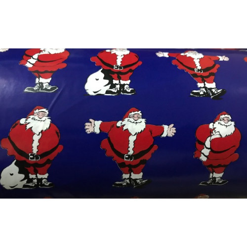 Papel fantasia - 62x300 - Pai Natal