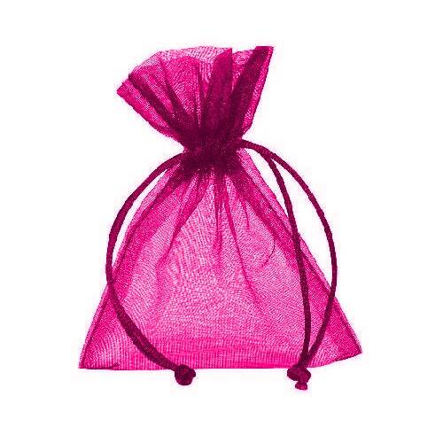 Bolsa Seda 9x12 - rosa